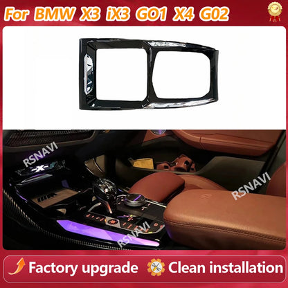 For BMW Colours Crystal Center Console Saddle X3 X4 IX3 G01