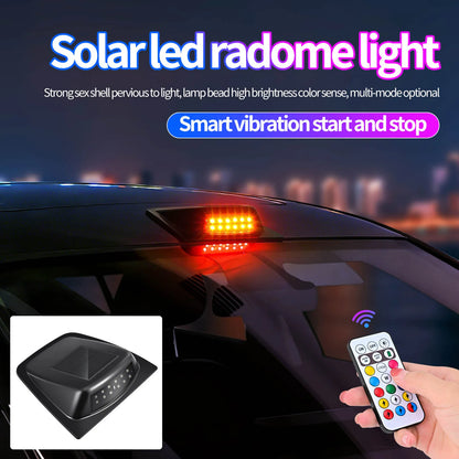 solar-powered Marker Waterproof No Drill Roof Remote Control