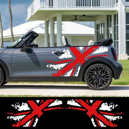 For MINI Cooper Jcw Countryman R60 2PCS Union Jack Door Side