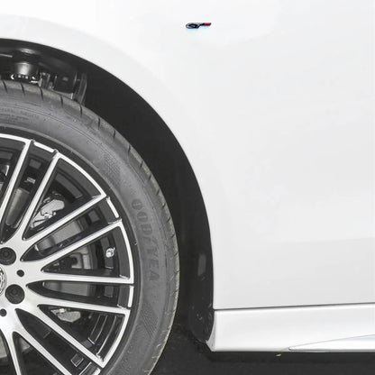 For Body Trunk Tail Side Sticker Gt Plastic ABS Logo Is Suitable