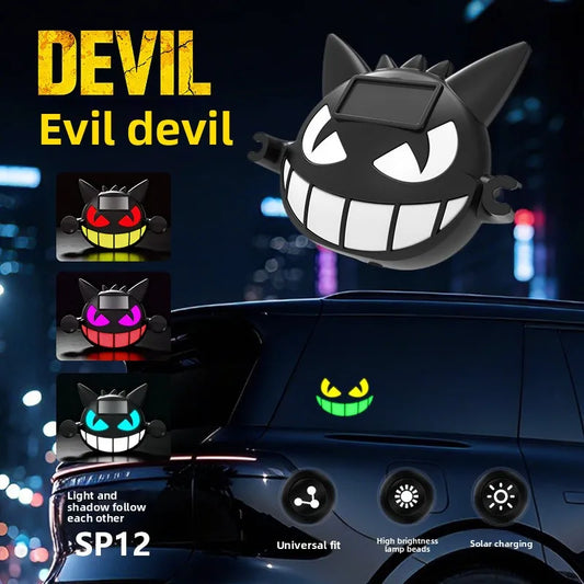 Solar Demon Eye Rear Window Dynamic Expression Ambient Halloween