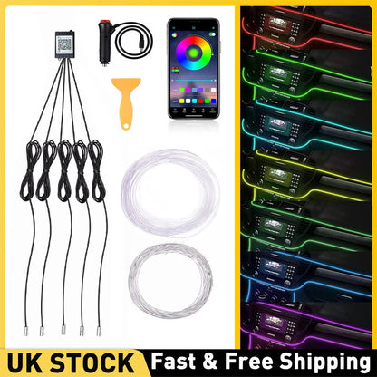 In Interior Strip APP Control Ambient Lighting Kit Atmosphere