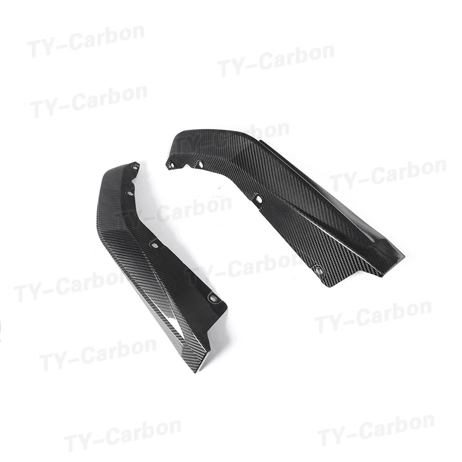 For BMW G80 G81 M3 G82 Dry Carbon Rear Diffuser Lip Splitters