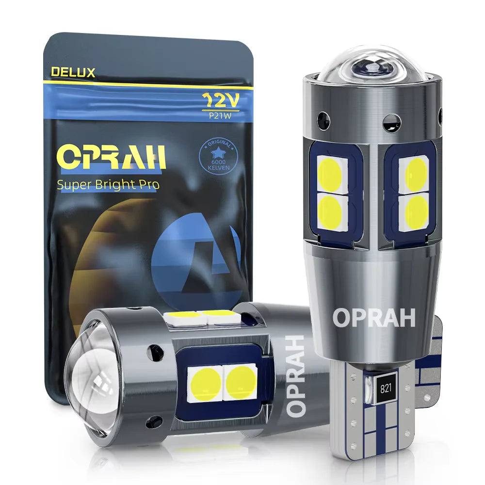 2PCS T10 W5W Interior Canbus No Error 3030 Smd
