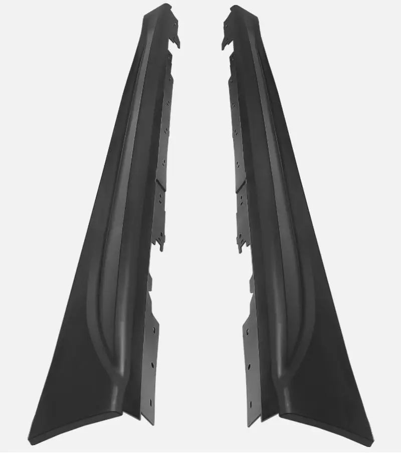 For BMW F80 M3 Style 2012-2018 1pair Side Skirt Extension