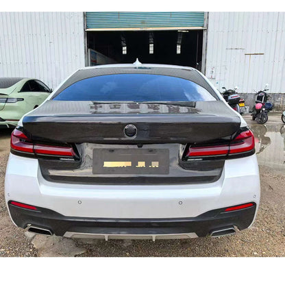 For BMW 5 Series M5 F90 G30 G38 Carbon Fiber Trunk Lid Encloses