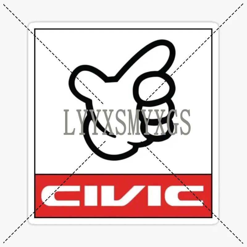 Personality self-adhesive No Good Sticker Rear Window Bumper