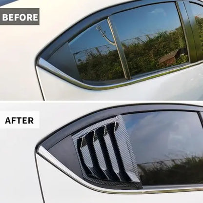 For Mazda 3 Axela 2014-2018 Rear Louver Window Side Shutter
