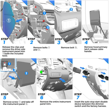 For GMC Terrain Chevrolet Equinox 2025+ Start Stop System Engine