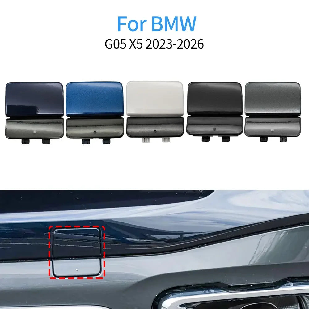 For BMW G05 X5 Series 2020 Rear Bumper Tow Hook Cover Cap Black
