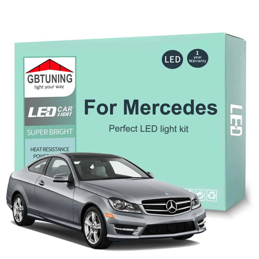 For Mercedes Benz Mb C E Interior Bulb Kit S M Class W202 W203
