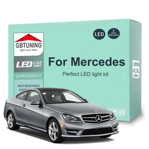 For Mercedes Benz Mb C E Interior Bulb Kit S M Class W202 W203