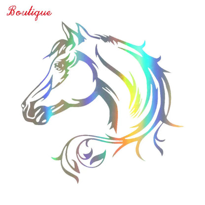 Personalized Waterproof Sticker Horse Head SUV Body Window