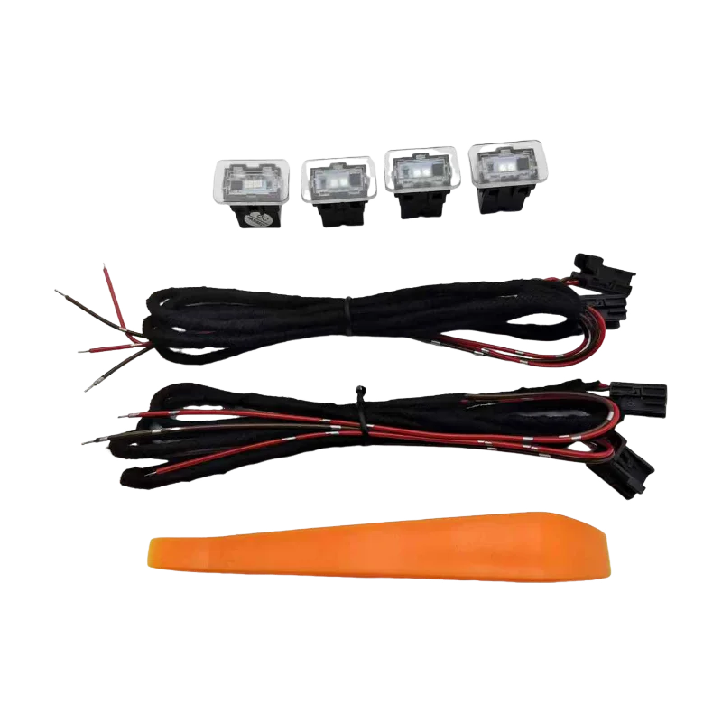 For Audi A4 S4 A5 A6 Door Trim Ambient Atmosphere Storage Box