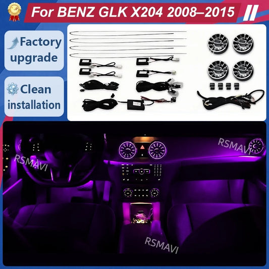 For Mercedes-Benz Glk X204 2008-2014 Interior Ambient Lighting