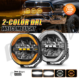 For Flowing Drl Haolide Driving Dual Truck off-road SUV Work Bar