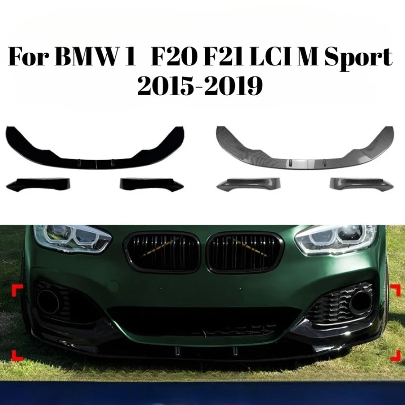 For BMW 1 Series F20 F21 Lci M Sport 2015-2019 Front Lip