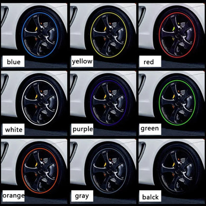 8M Rim Protect Strip Wheel Edge Protector Sticker Tire