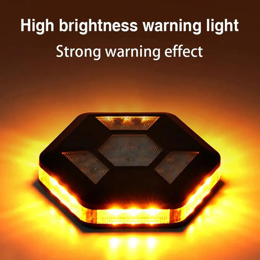 Magnetic Warning Rechargeable Flashing Beacon Strobe Alarm