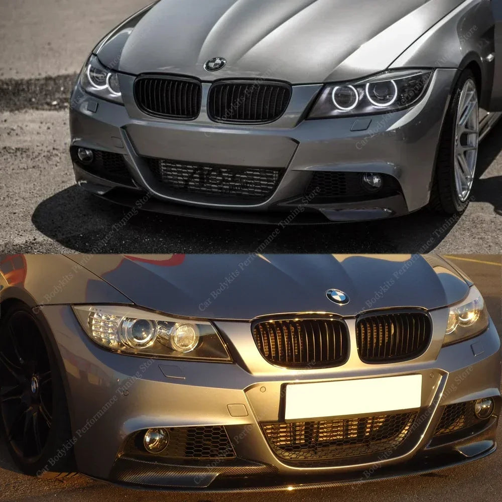 For BMW E90 E91 M-Tech Lci Front Bumper Splitter Lip Series 325I