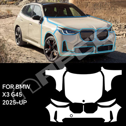 For BMW X3 G45 Sport 30 M50 M Sport Precut Paint Protective Film