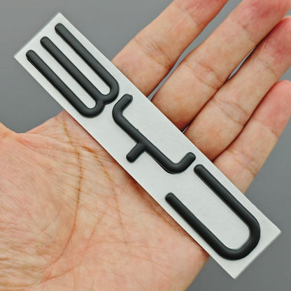 For BYD Atto 3 Shark 6 3D Metal Badge Letters BYD Logo Emblem