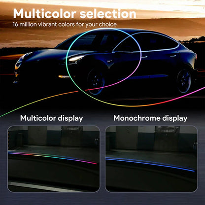 For Tesla BMW Audi Volvo Glc Front Windshield Interior 150CM RGB