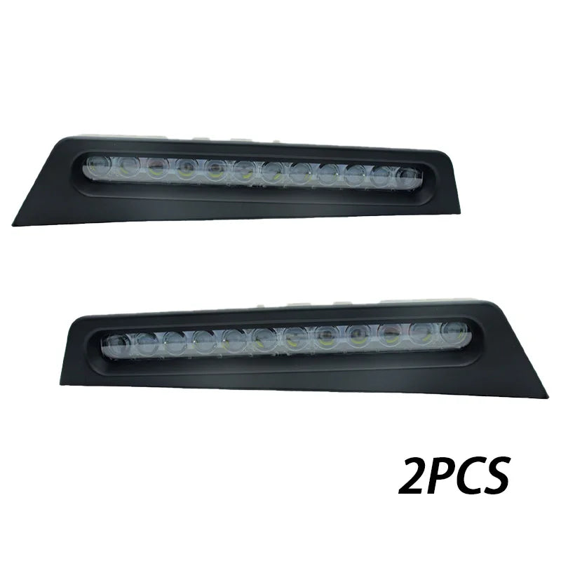Offroad Lens Roof Lamps Front Spoiler Fog Without Antenna