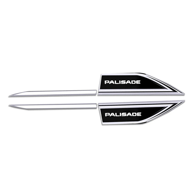 For Hyundai Palisade 2018-2023 2024 Emblem Fender Blade Decal