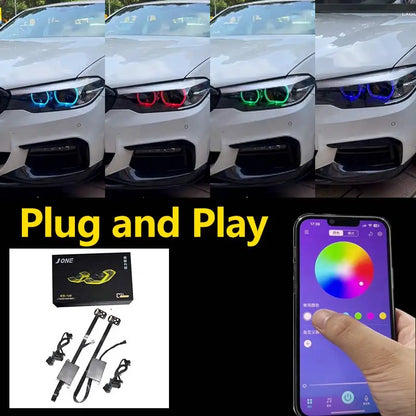 For BMW 5 Series G30 G31 RGB Daytime Running G32 G38 F90 M5