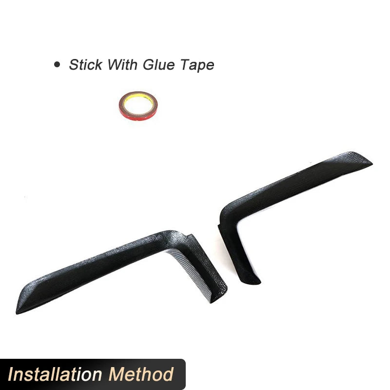 For BMW 4 Series F32 F33 Carbon Fiber Front Bumper Fog Cover F36