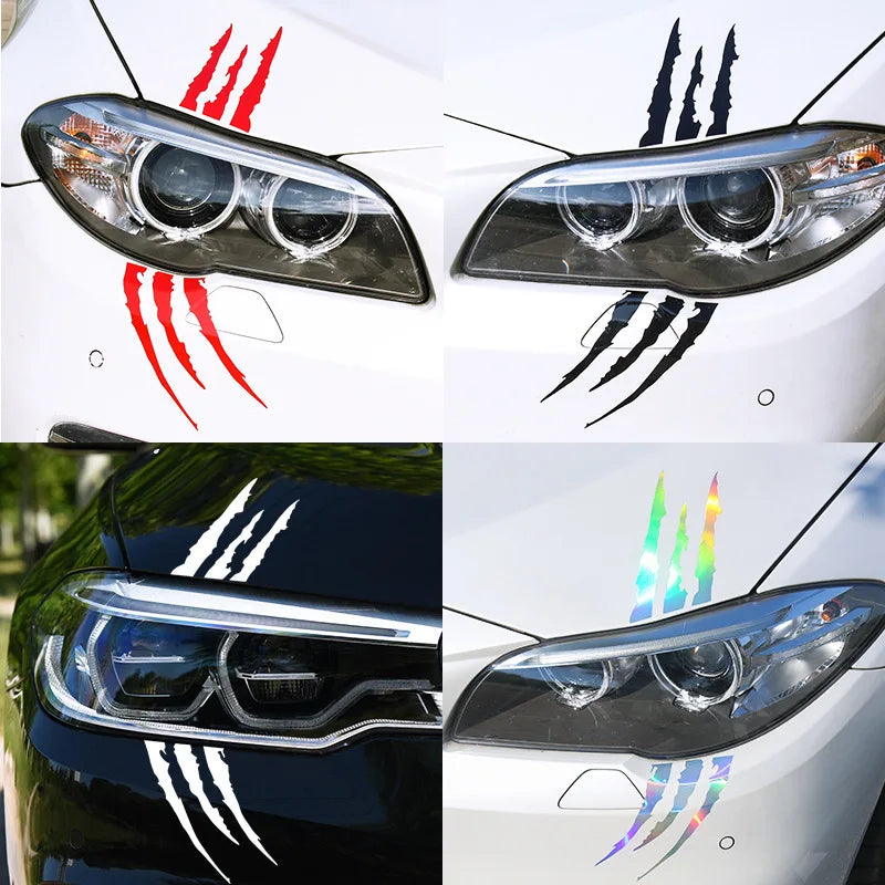 Ghost Claw Stickers Hood Vinyl Sticker Creative Modification