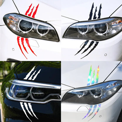 Ghost Claw Stickers Hood Vinyl Sticker Creative Modification