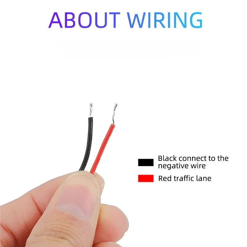 2PCS 30CM 45CM 60CM Flexible RGB Daytime Running Strip