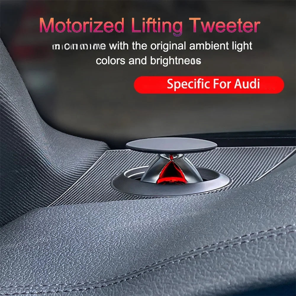 For Audi A4L A5 A6L A7 Color Lifting Tweeter Speaker Q5 Q7 Q8
