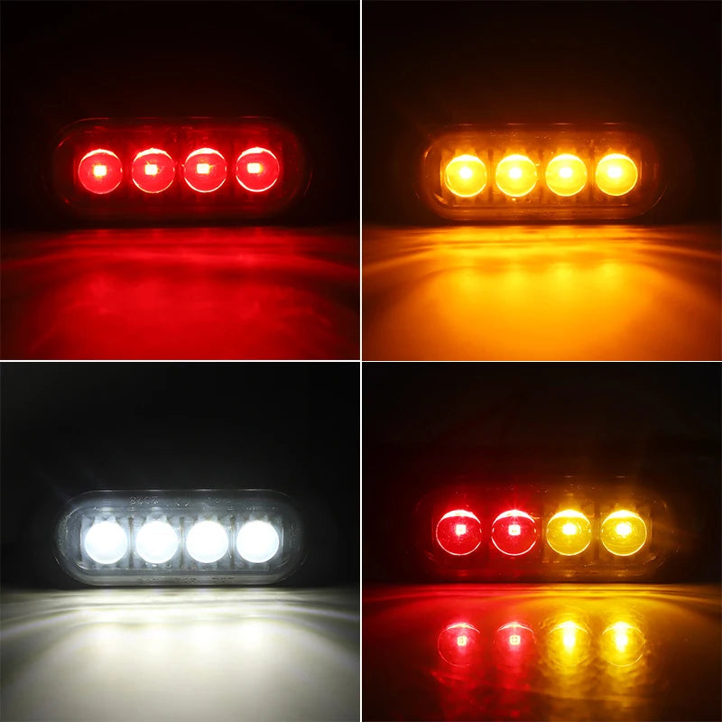 For Scania 10PCS Grille Side Marker Turn Signal Warning Position