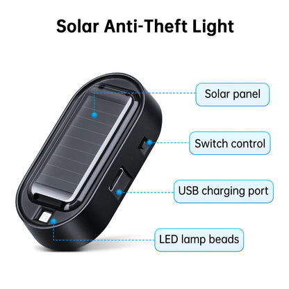 Awapow Simulation Solar anti-theft Immobiliser Alarm Warning