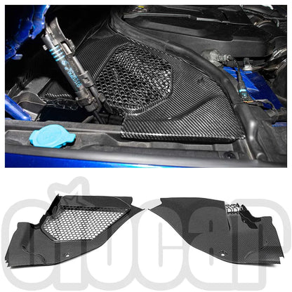 For BMW F91 F92 F93 M8 Oiomotors pre-preg Dry Carbon Fiber Cowl