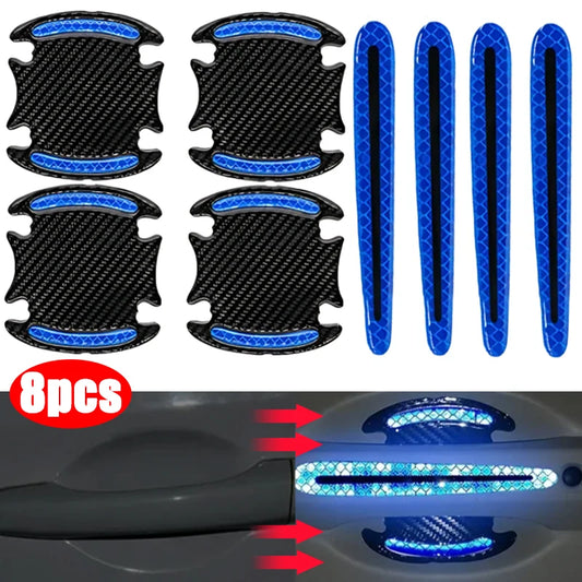 Door Handle Protective Cover Stickers Safety Bumper Sticker
