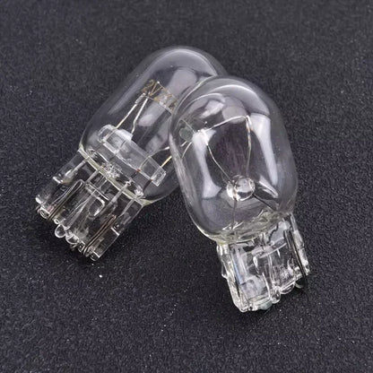 10PCS T20 7443 7440 Signal W21 5W Halogen Clear