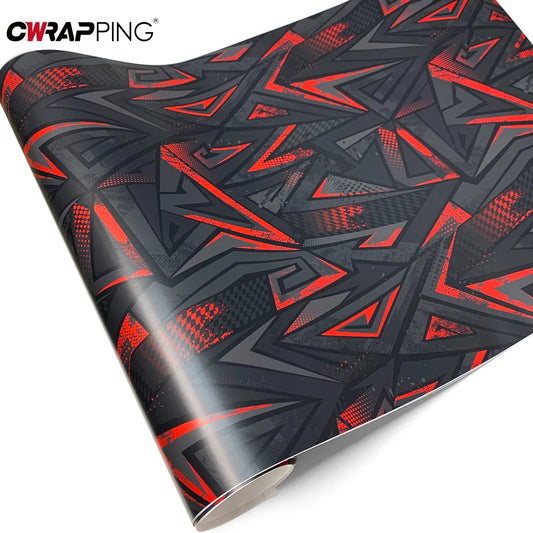 Camouflage Motorcycles Wrap Foil Wrapping Vinyl Paper Waterproof