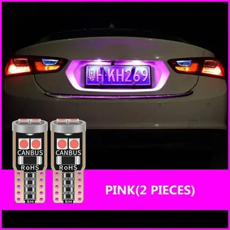 2PCS T10 W5W 168 3030 6SMD Super Bright Parking