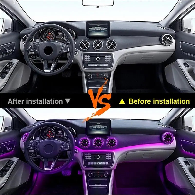 For Mercedes Benz A W176 Cla Ambient Turbine Air Vent Atmosphere