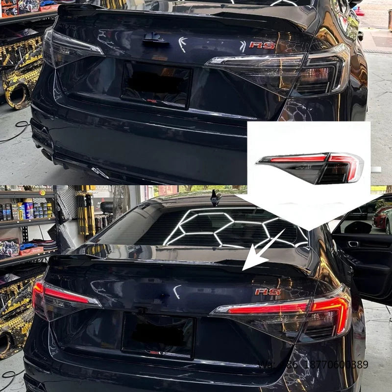 For 2021-2026 11TH Generation Honda Civic Tail 220W Clear