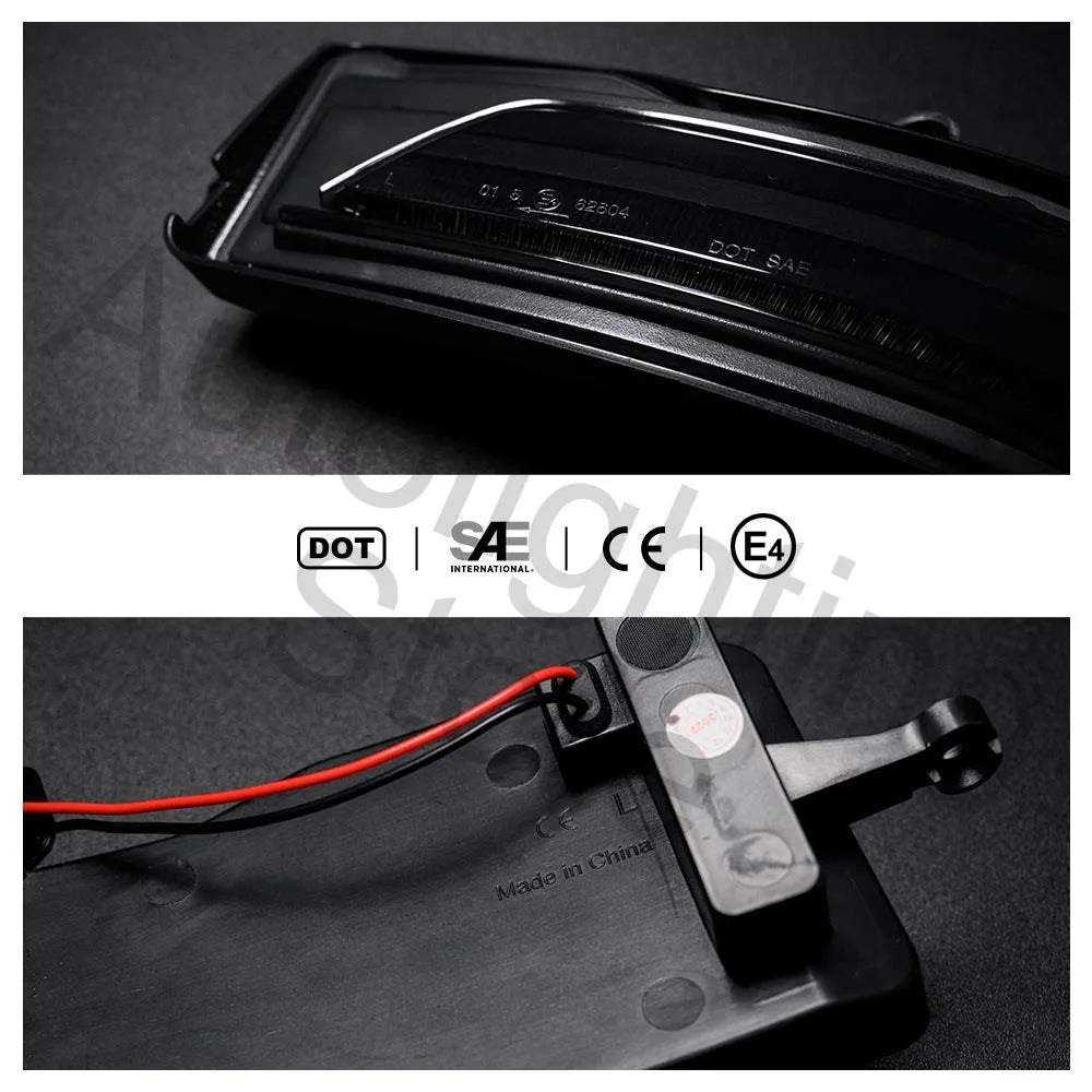 For Ram 1500 Dt 2019-2022 Smoked 2PCS Dynamic Sequential