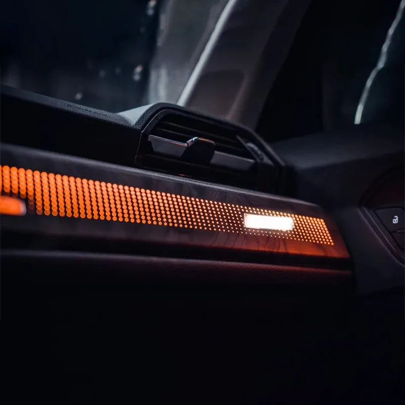 For Audi Q3 2019-2024 Dynamic Galaxy Colors Ambient Lighting Kit