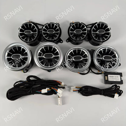 For Benz S-Class W222 2014-2020 3 Colors Air Vents Ambient Front