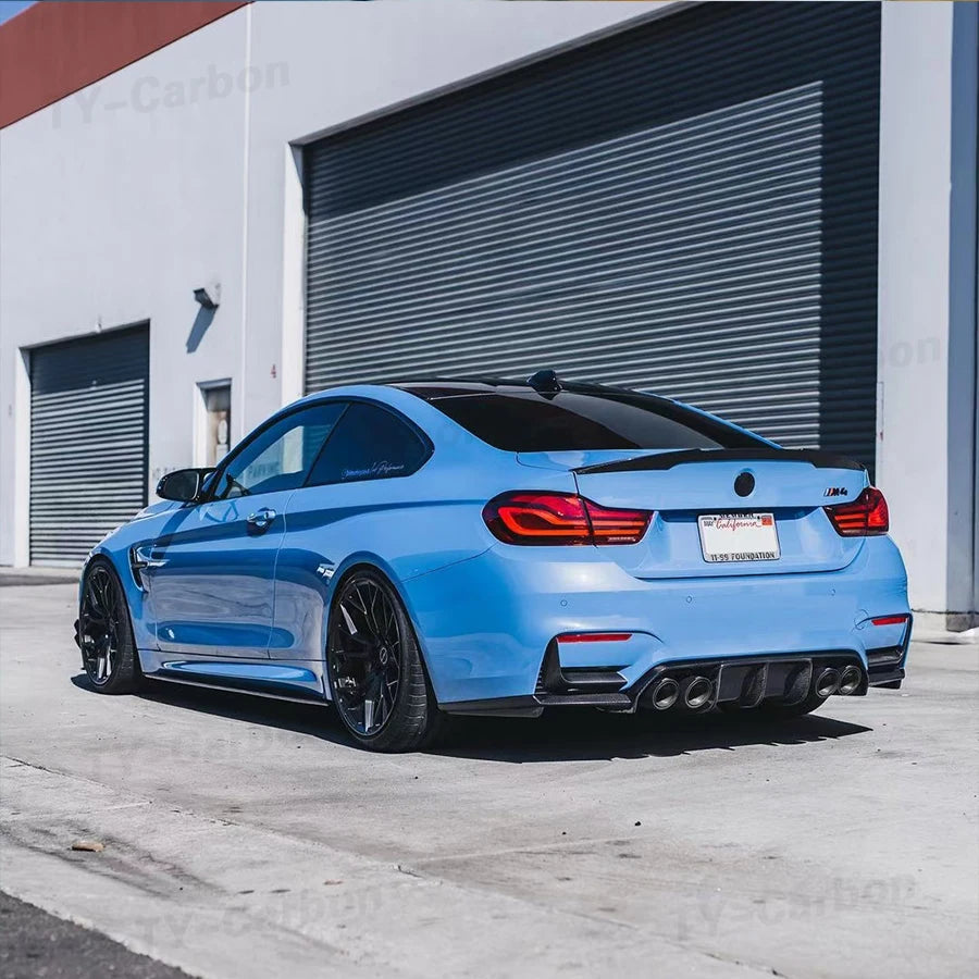 For BMW F80 M3 F82 F83 Rear Diffuser Lip Spoiler Bumper Guard M4