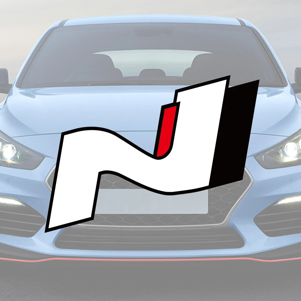 For Hyundai Racing Vinyl Decal Whole Body Stickers Pvc Glue