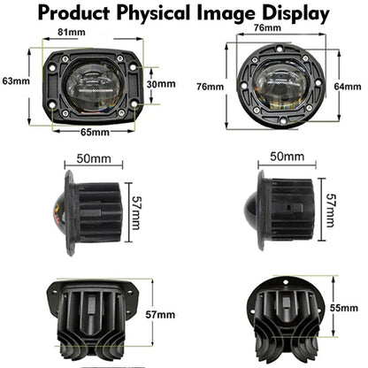For Turck 3inch Work dual-color Brightness Driving Spotlight